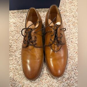 Warfield & Grand Tan Leather Men's Oxfords